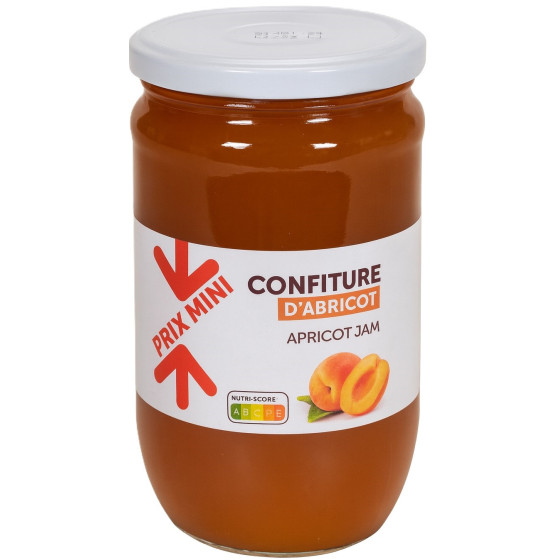 CONFITURE D’ABRICOT PRIX MINI 1KG