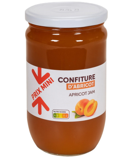 CONFITURE D’ABRICOT PRIX MINI 1KG