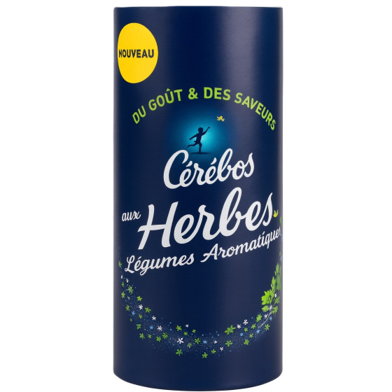 SEL AU HERBES ET LEGUMES AROMATIQUES CEREBOS 100G