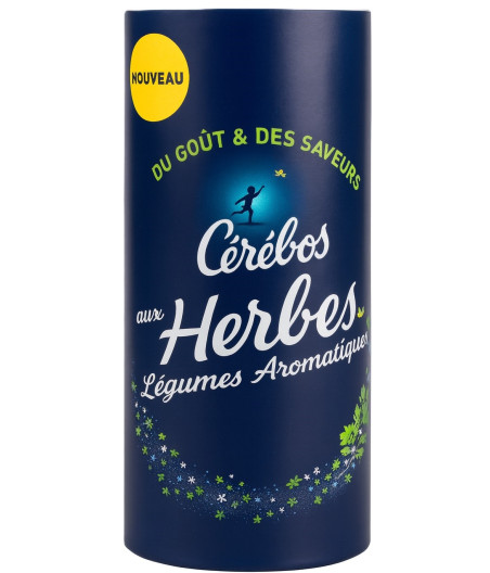 SEL AU HERBES ET LEGUMES AROMATIQUES CEREBOS 100G