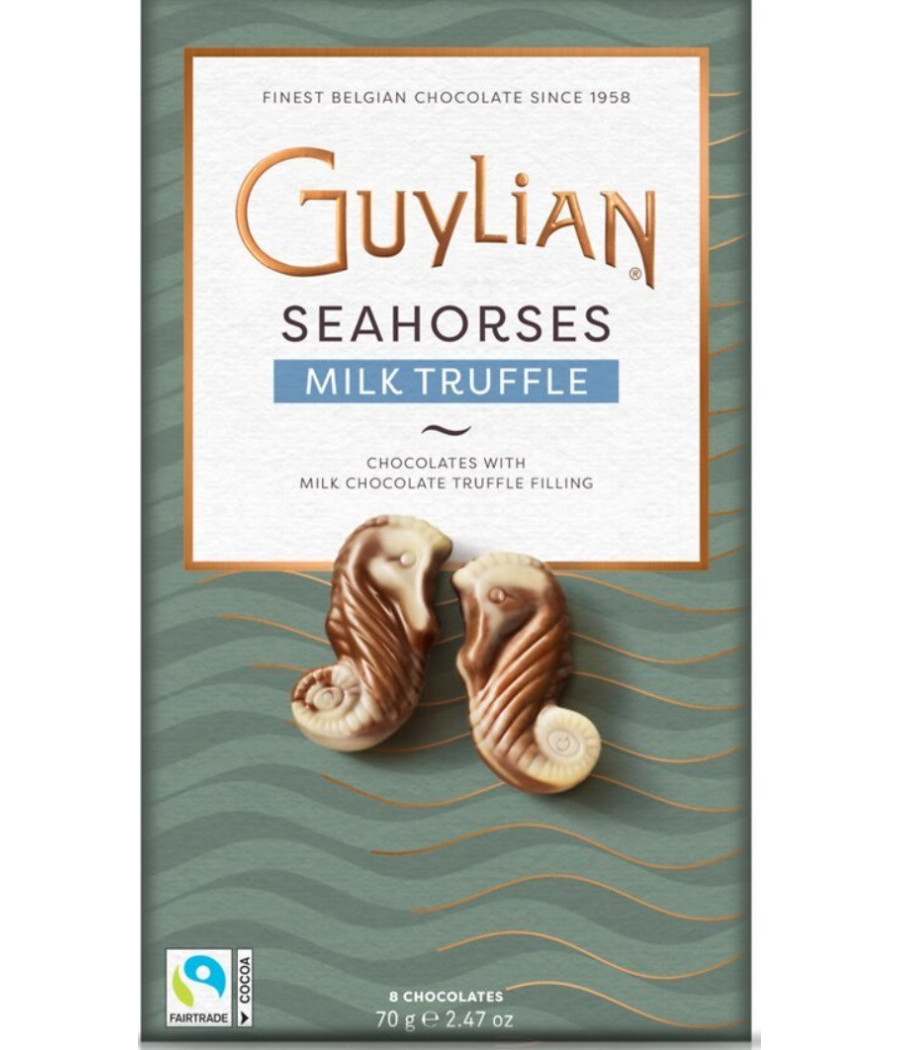 HIPPOCAMPES CHOCOLAT AU LAIT GUYLIAN