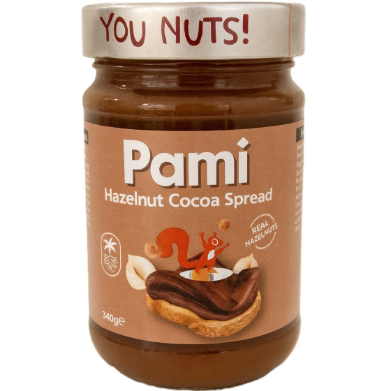 HAZELNUT COCOA SPREAD PAMI 340G