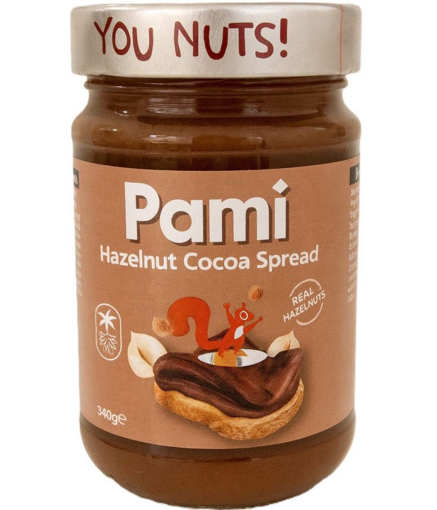 HAZELNUT COCOA SPREAD PAMI 340G