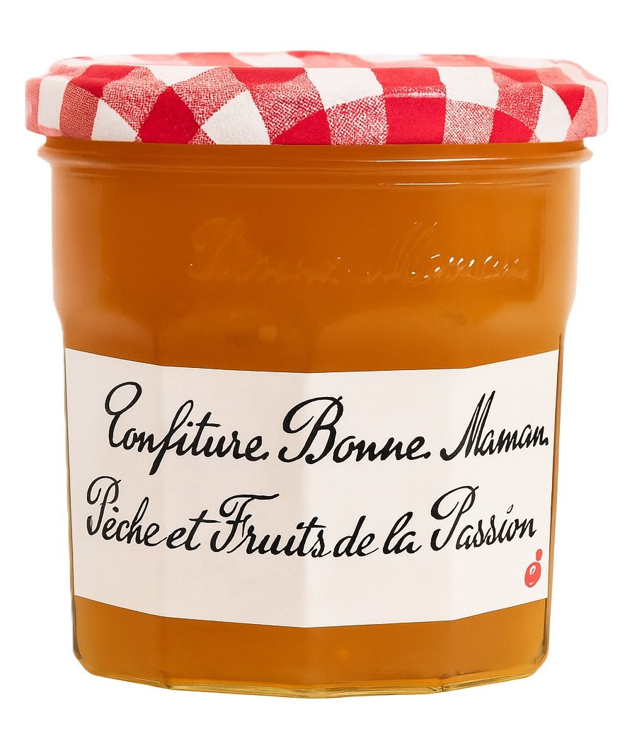 CONFITURE PECHE ET FRUITS DE LA PASSION BONNE MAMAN 370G