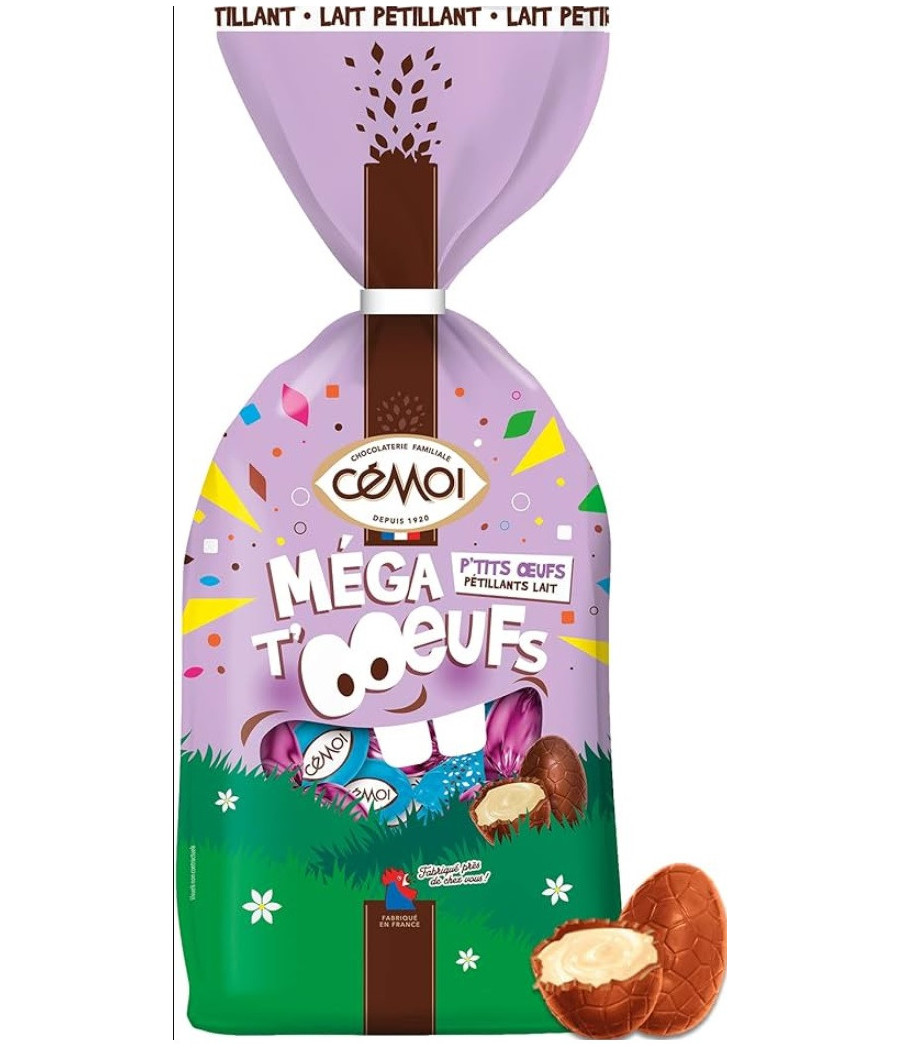 OEUF AU CHOCOLAT CEMOI 450G