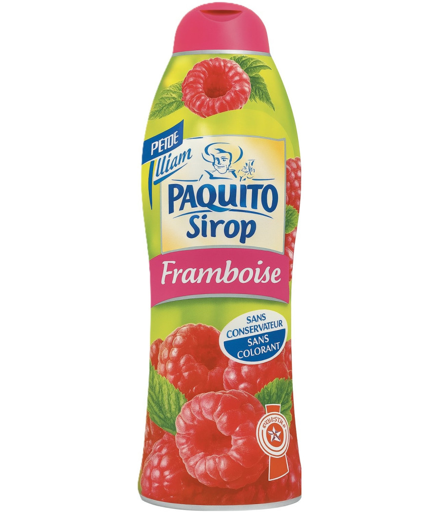 SIROP DE FRAMBOISE PAQUITO 750ML