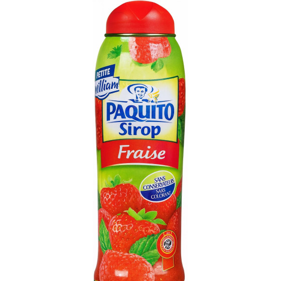 SIROP FRAISE PAQUITO 75CL