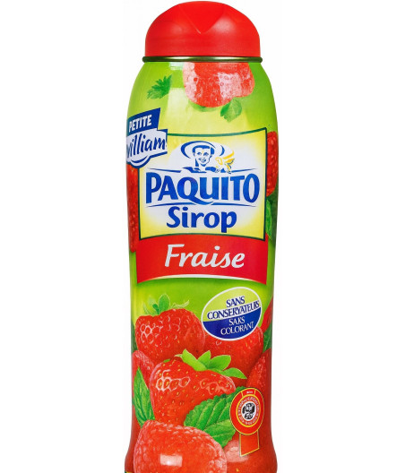 SIROP FRAISE PAQUITO 750ML