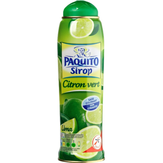 SIROP CITRON VERT PAQUITO 750ML
