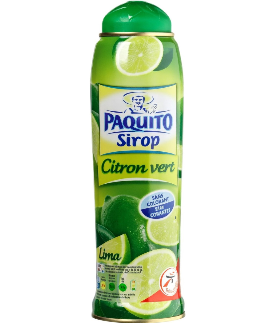SIROP CITRON VERT PAQUITO 750ML