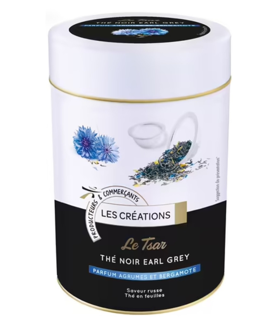 LE TSAR THE NOIR EARLY GREY COTTERLEY 100G