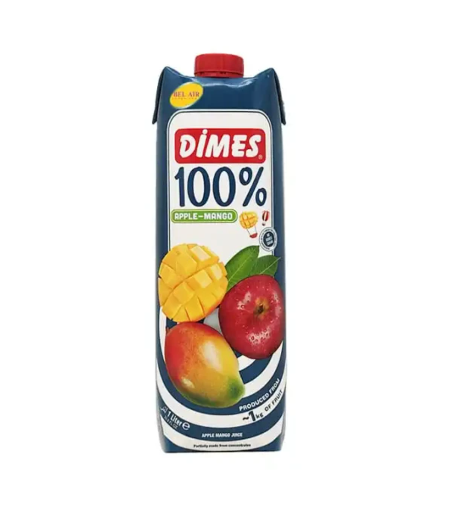 JUS DE FRUITS DIMES POMME ET MANGUE 1L
