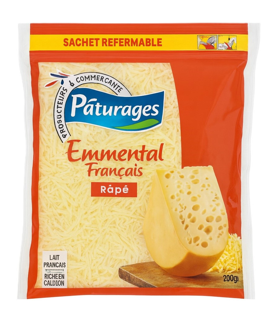 EMMENTAL FRANCAIS RAPE PATURAGES 200G