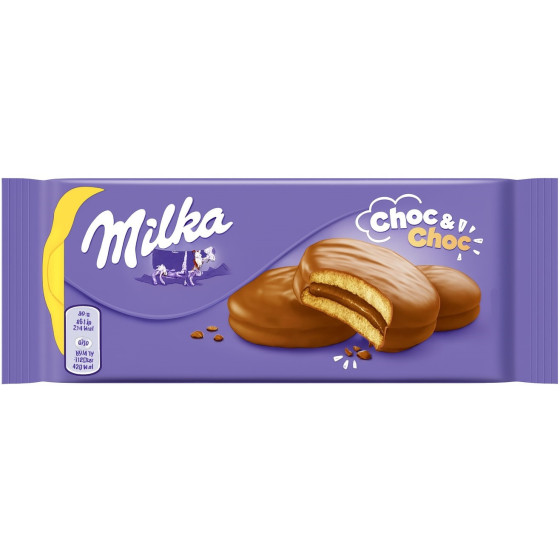 CHOC & CHOC MILKA 175G
