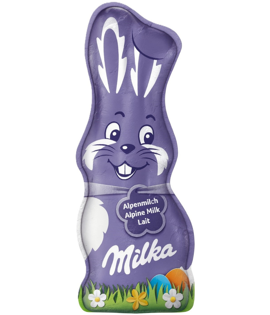 CHOCOLAT AU LAIT MOULAGE LAPIN MILKA 90G