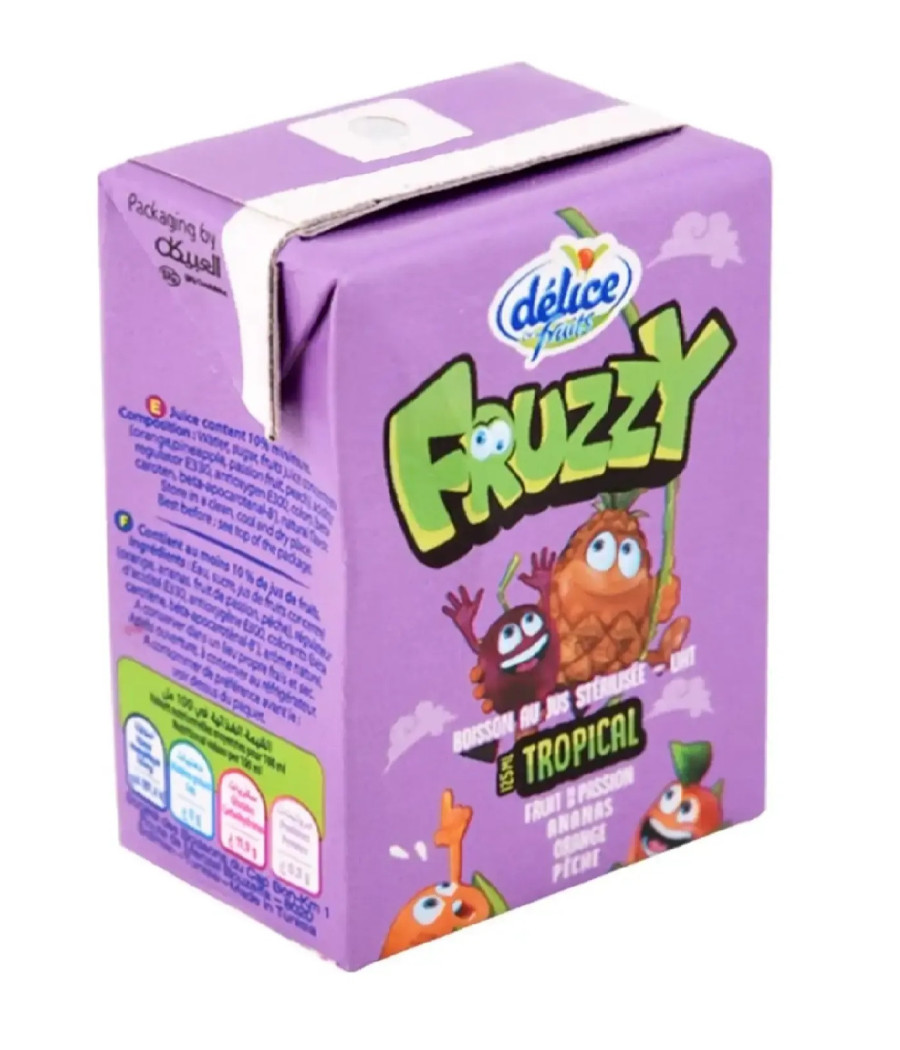 JUS DE FRUITS TROPICAL FRUZZY