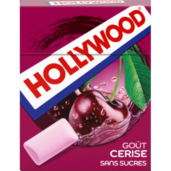 CHEWING-GUM CHERRY HOLLYWOOD 14G