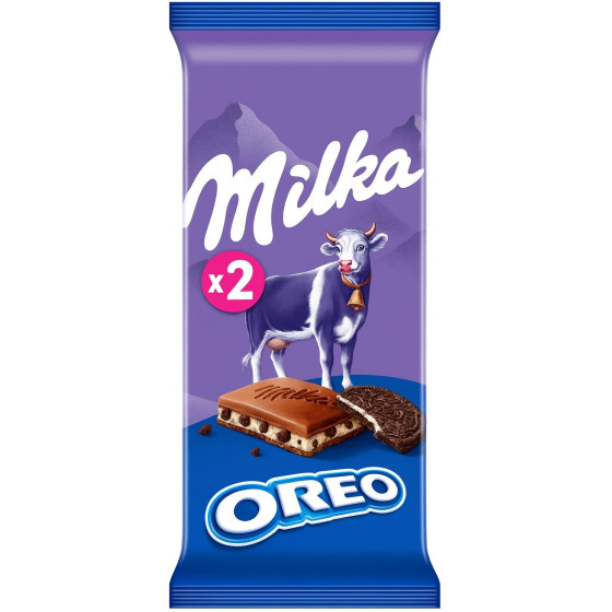 TABLETTE DE CHOCOILAT OREO MILKA 200G