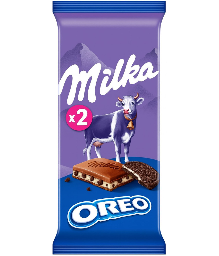 TABLETTE DE CHOCOILAT OREO MILKA 200G