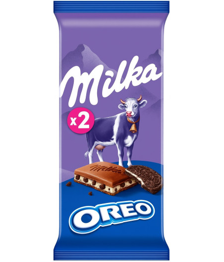 TABLETTE DE CHOCOILAT OREO MILKA 200G