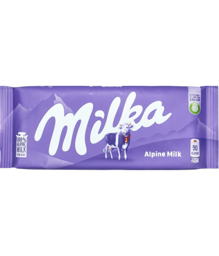 CHOCOLAT AU LAIT MILKA 100G