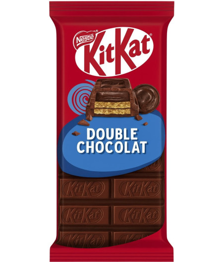 KITKAT TABLETTE DOUBLE CHOCOLAT NESTLE 99G