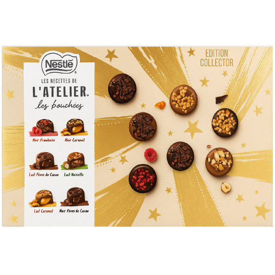 CHOCOLAT NESTLE LES BOUCHEES BTE COLLECTOR 403G