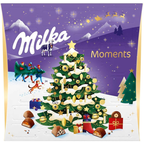 CALENDRIER DE L'AVENT MOMENTS MILKA 214G