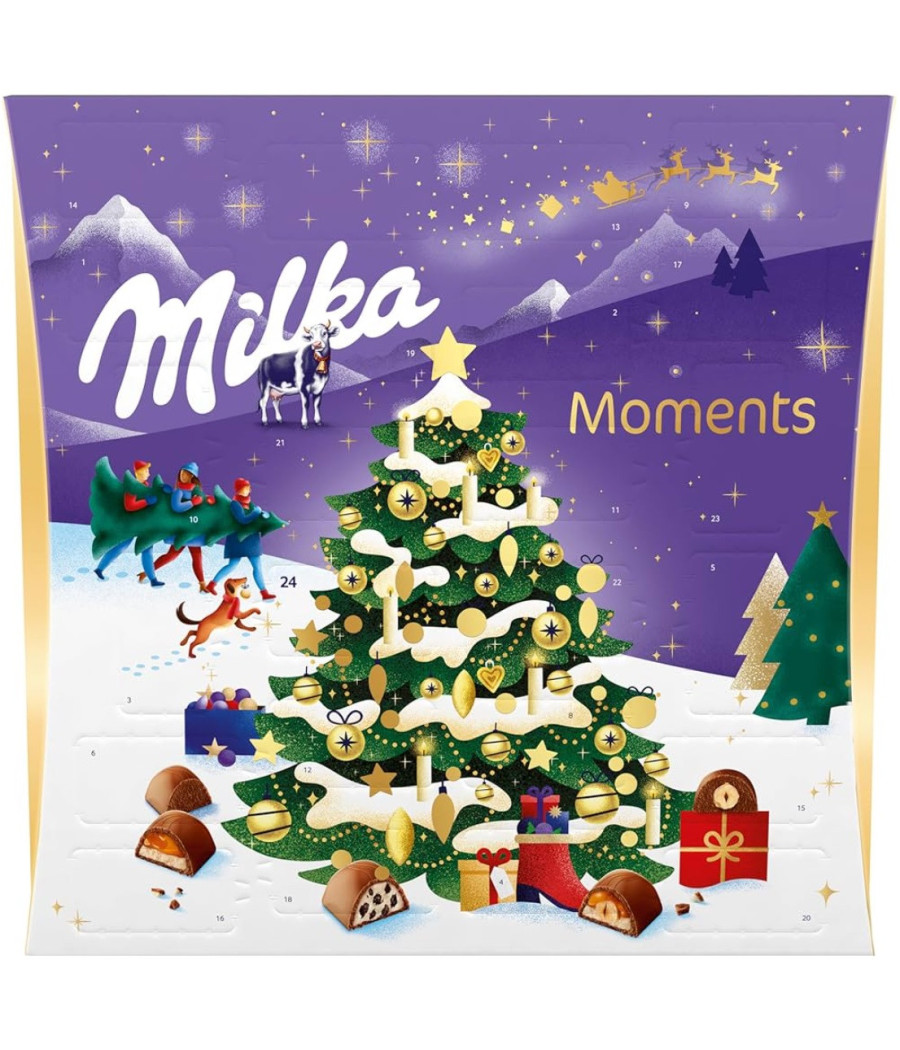 CALENDRIER DE L'AVENT MOMENTS MILKA 214G