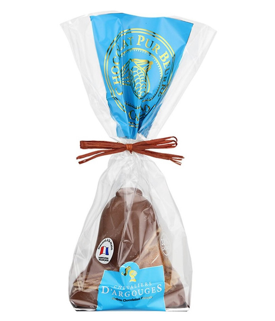 CHOCOLAT AUX LAIT CLOCHE DE PAQUES CHEVALIERS D'ARGOUGES