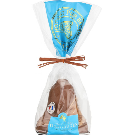 CHOCOLAT AUX LAIT CLOCHE DE PAQUES CHEVALIERS D'ARGOUGES