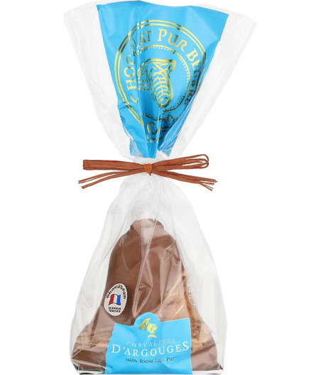 CHOCOLAT AUX LAIT CLOCHE DE PAQUES CHEVALIERS D'ARGOUGES
