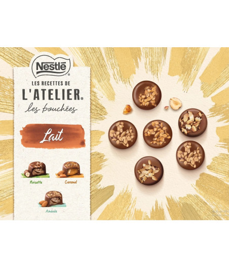 LES BOUCHEES AU LAIT LES RECETTES DE L'ATELIER NESTLE 189G