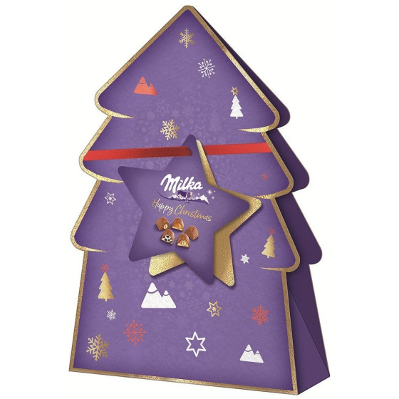 CHOCOLAT MILKA  JOYEUX NOEL SAPIN MILKA 152G
