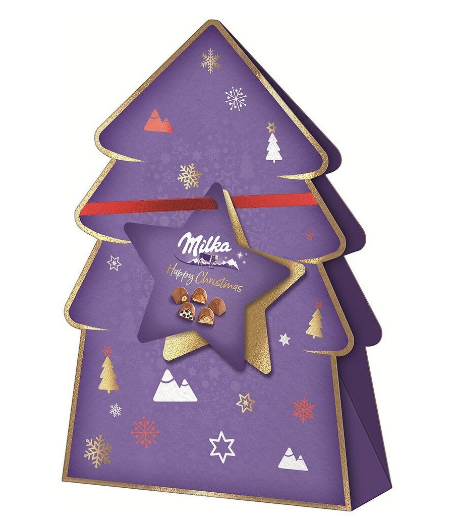 CHOCOLAT MILKA  JOYEUX NOEL SAPIN MILKA 152G