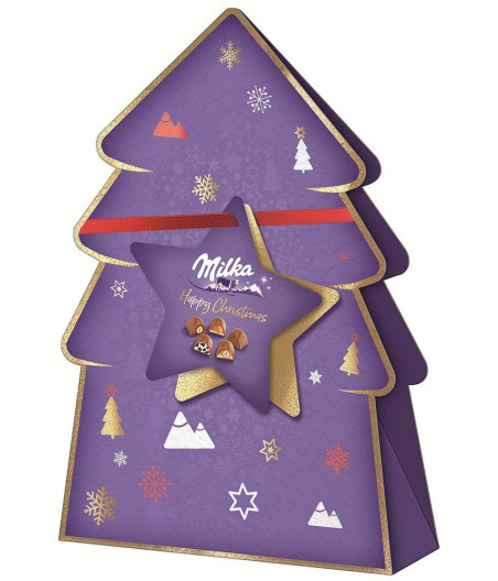 CHOCOLAT MILKA  JOYEUX NOEL SAPIN MILKA 152G