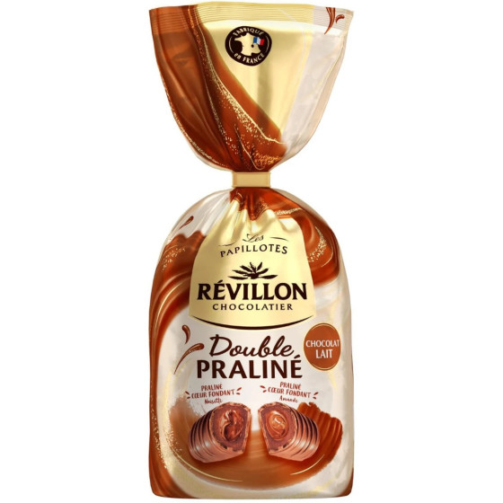 CHOCOLAT DOUBLE PRALINE REVILLON 375G