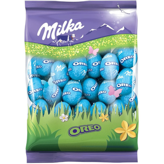 ŒUFS AU CHOCOLAT ECLATS D'OREO MILKA 350G