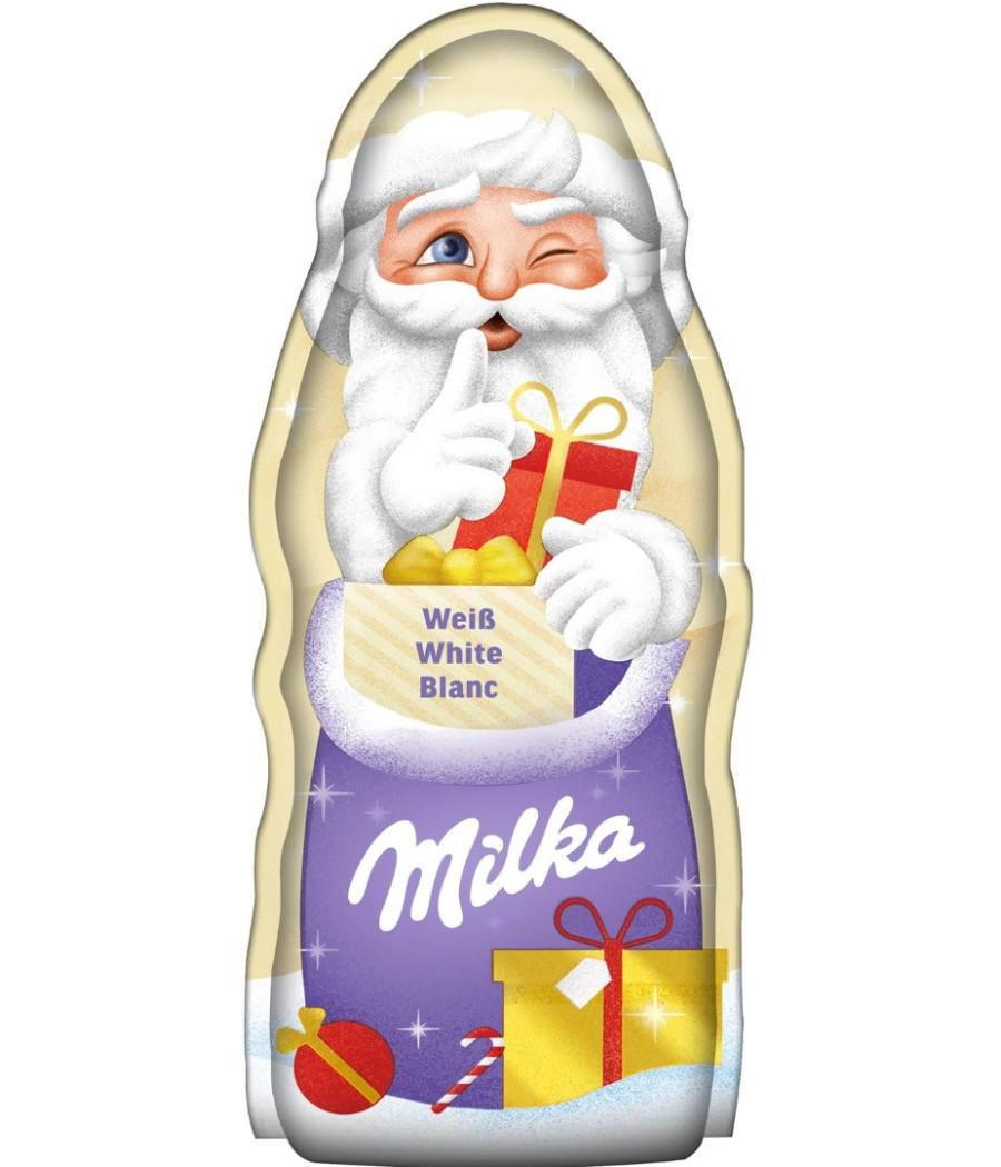 PERE NOEL CHOCOLAT BLANC MILKA 90G