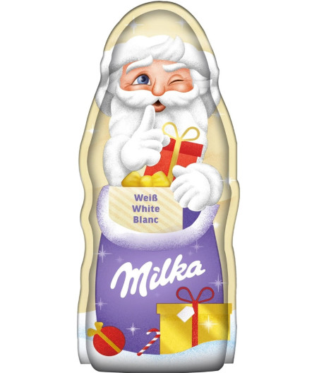 PERE NOEL CHOCOLAT BLANC MILKA 90G