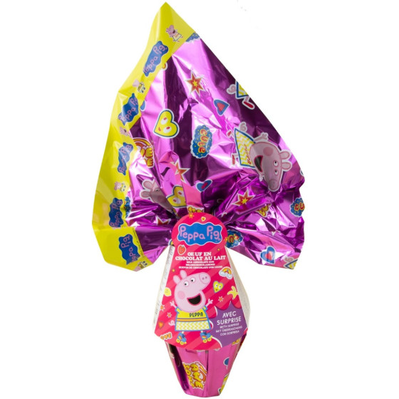 ŒUFS CHOCOLAT AU LAIT PEPPA PIG BIP FRANCE 150G