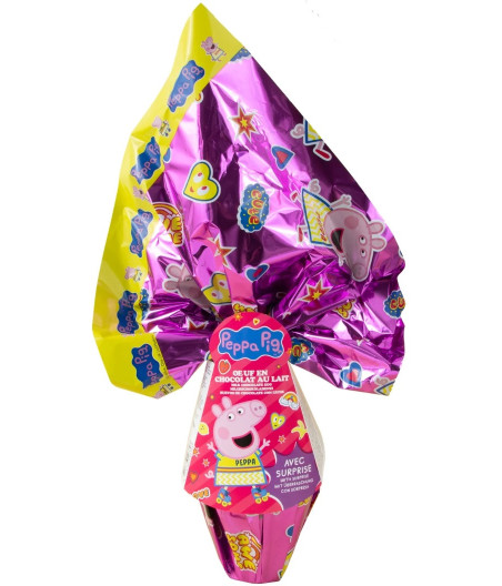 ŒUFS CHOCOLAT AU LAIT PEPPA PIG BIP FRANCE 150G
