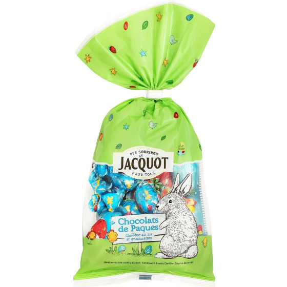 ŒUFS EN CHOCOLAT AU LAIT DE PAQUES JACQUOT 396G