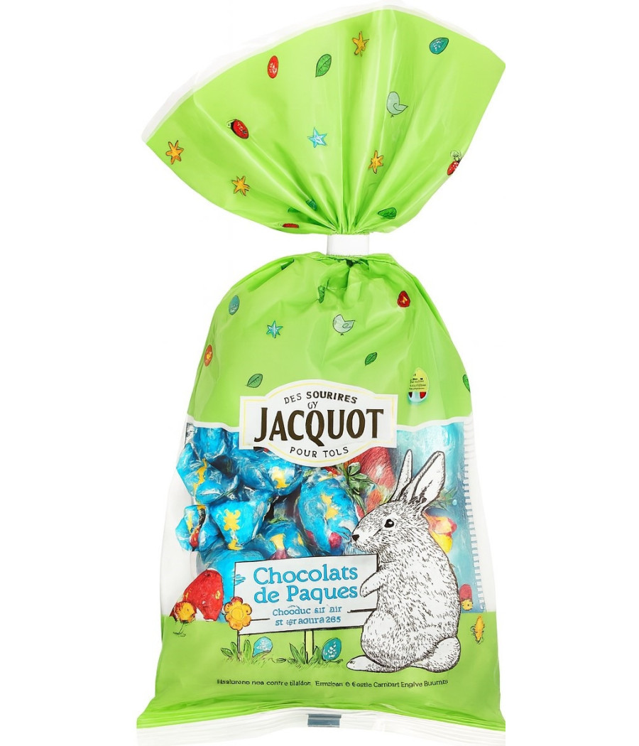 ŒUFS EN CHOCOLAT AU LAIT DE PAQUES JACQUOT 396G