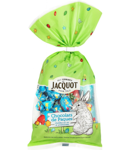 ŒUFS EN CHOCOLAT AU LAIT DE PAQUES JACQUOT 396G