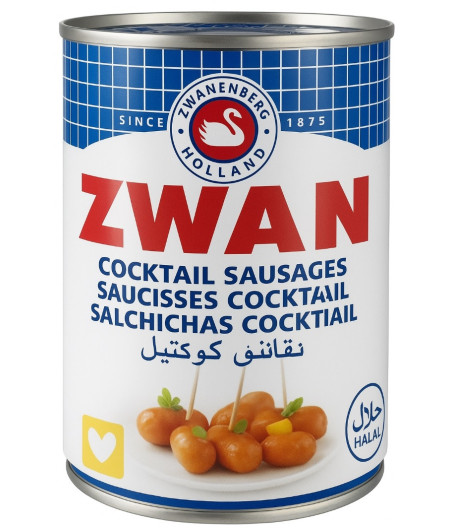 SAUCISSES COCKTAIL POULET ZWAN 400G