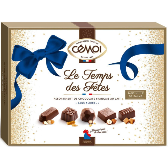 CHOCOLAT AU LAIT SANS ALCOOL CEMOI 448G