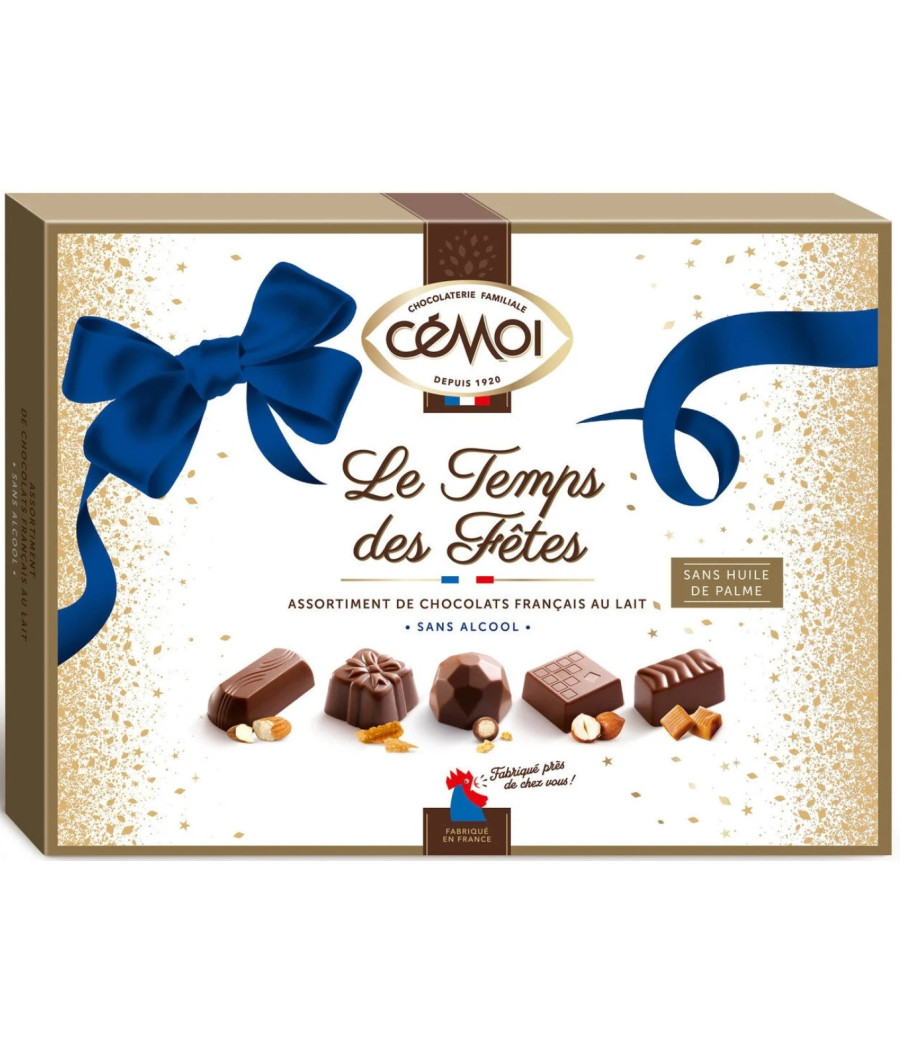CHOCOLAT AU LAIT SANS ALCOOL CEMOI 448G