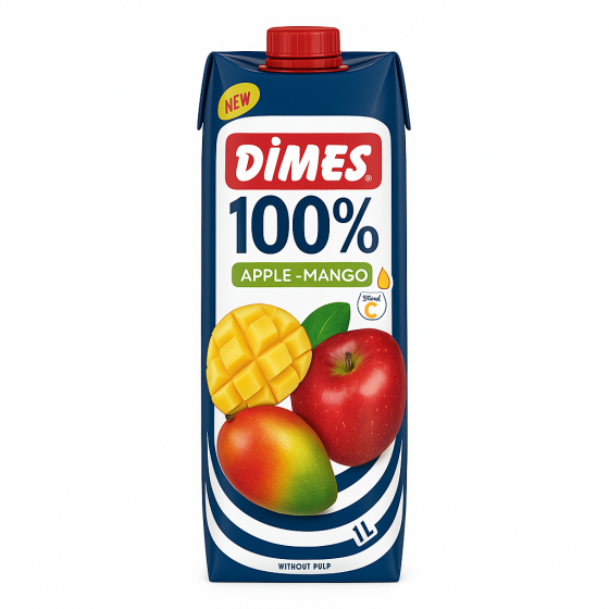 JUS DE FRUITS DIMES POMME ET MANGUE 1L