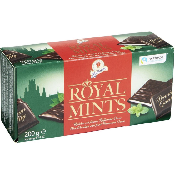 CHOCOLAT ROYAL MINTS 200G